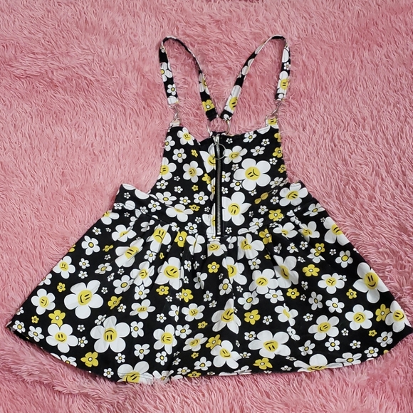 daisy overall dress